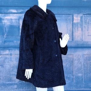 Komitor Vintage 1980'S  Ladies Amazing Alpaca Faux Fur Luxury Coat
